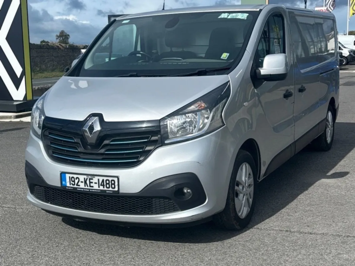 Renault Trafic LWB DCI 125 Sport EX VAT Price - Image 3