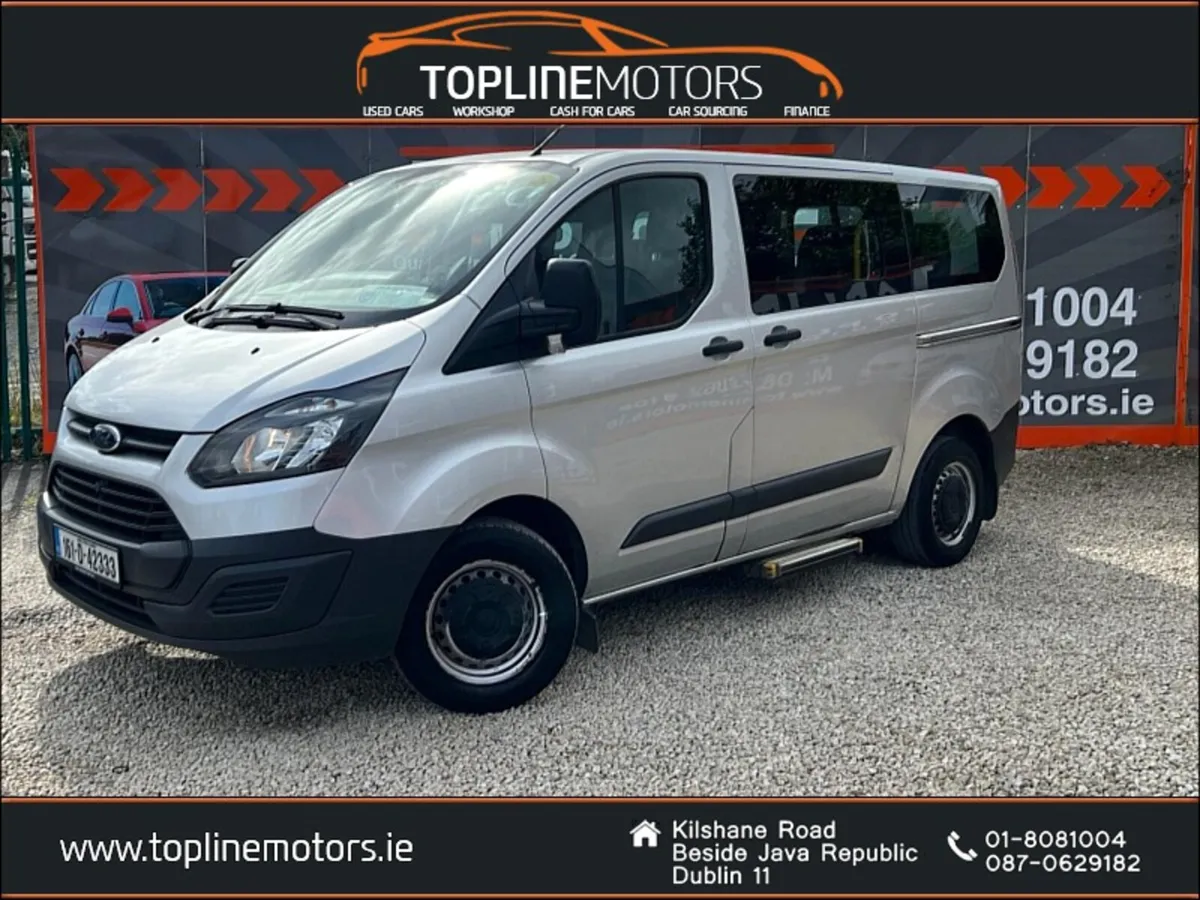 FORD TRANSIT CUSTOM// 9 SEATER/NEW NCT//SERVICED - Image 1