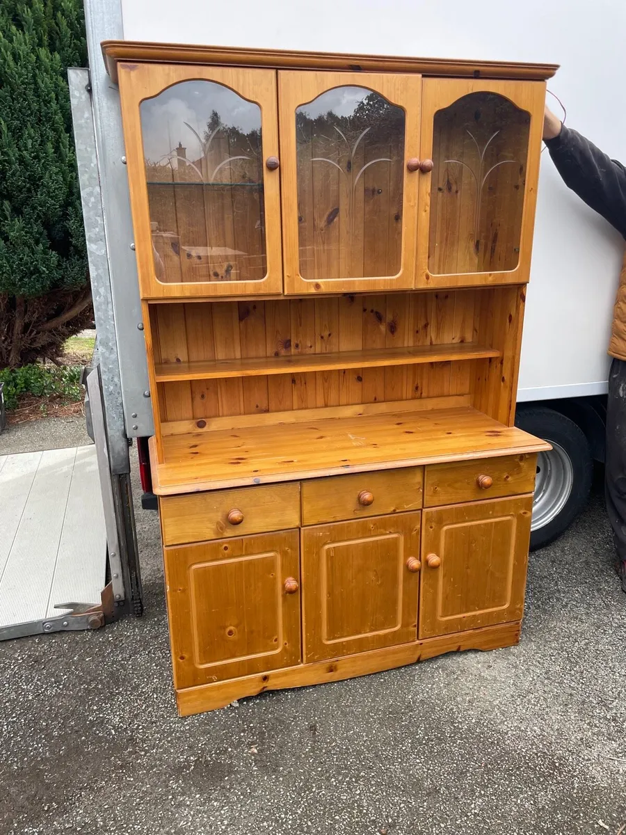 Pine kitchen display unit - Image 1