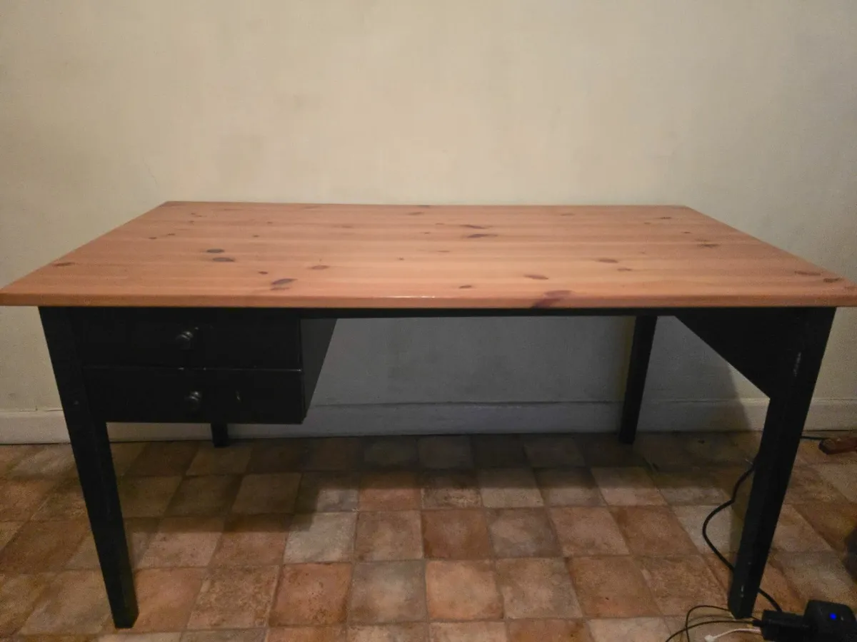 Wooden Desk - Image 1