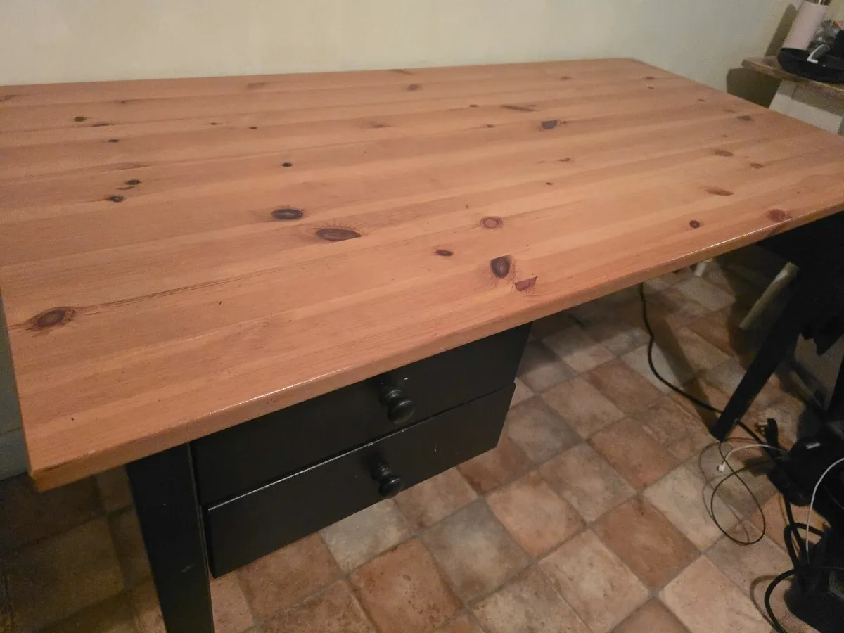 Wooden Desk - Image 2