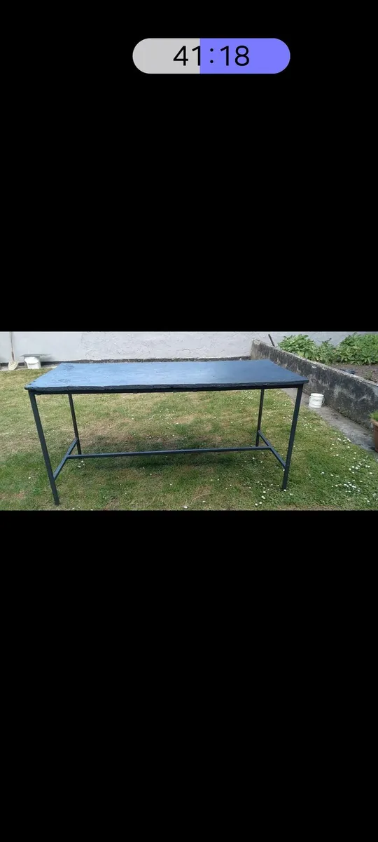 Steel table - Image 1