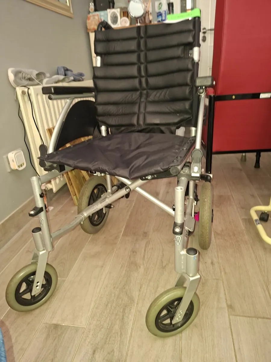 Folding Wheelchair & Wheelchair Ramp - Image 1