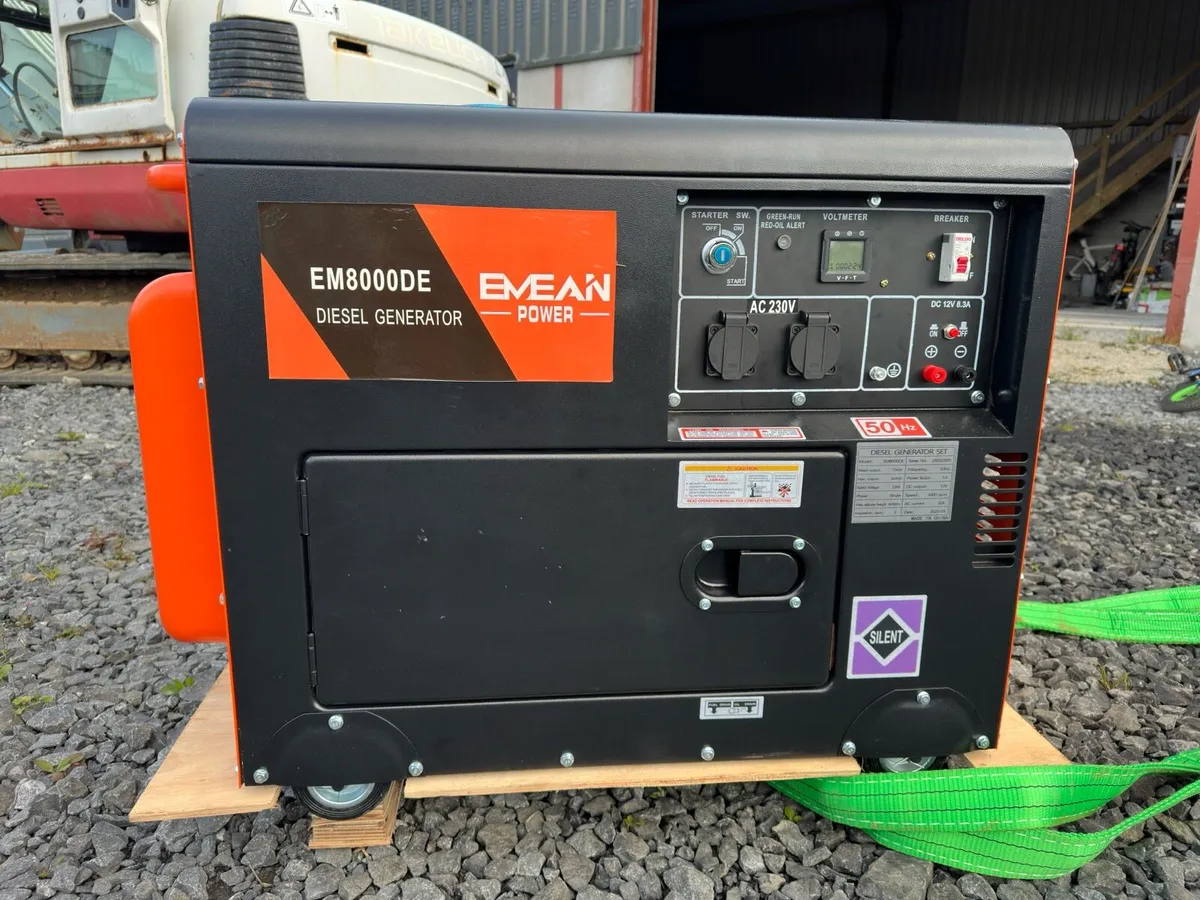 Emean 7.5Kva Diesel Generator - Image 1