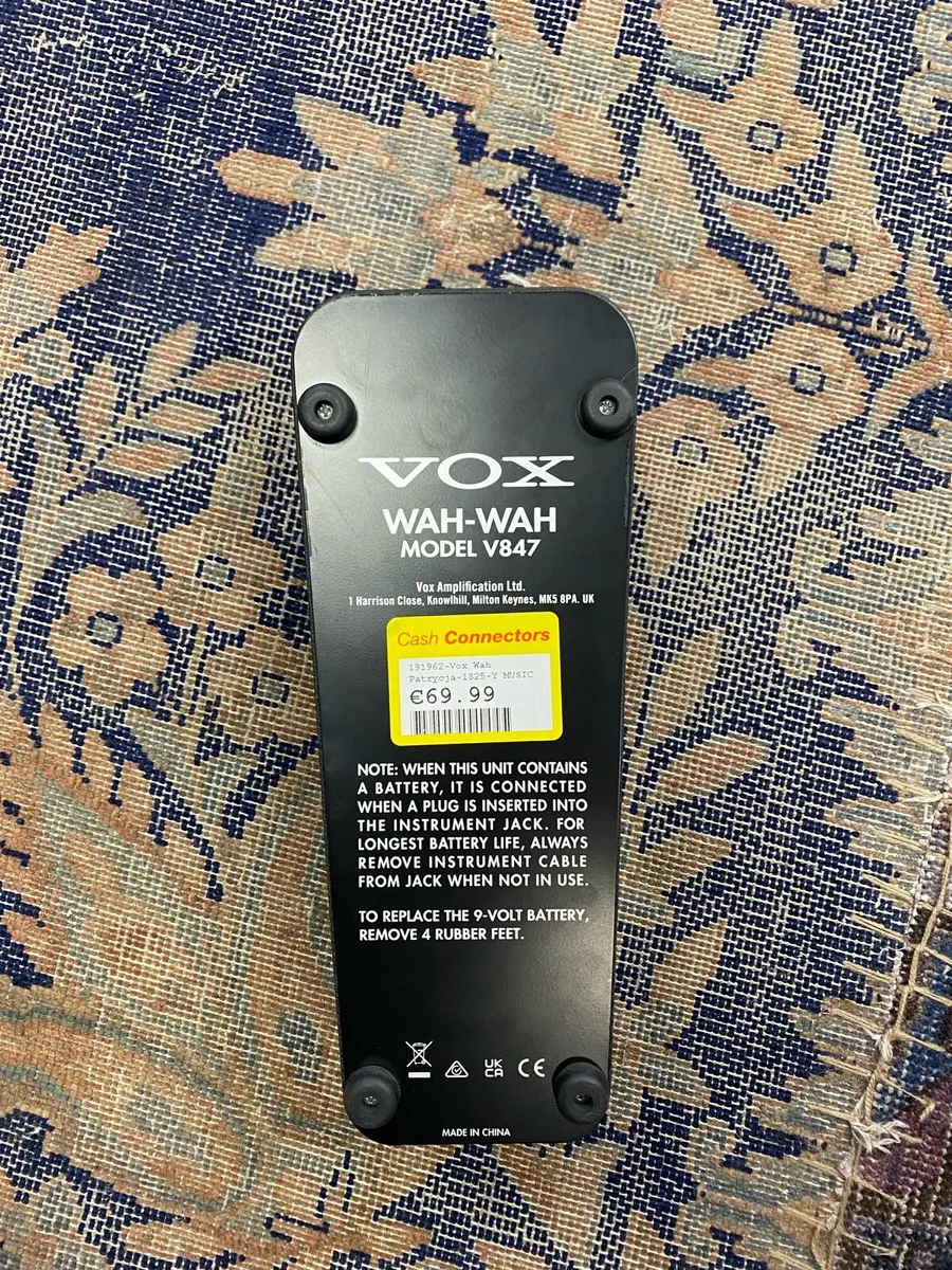 VOX V847 Wah Pedal - Image 4