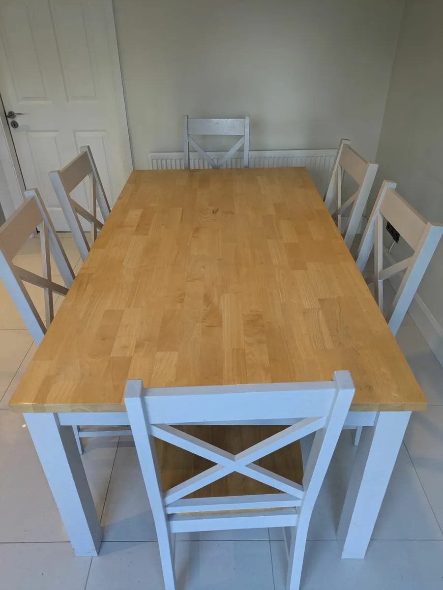 Table and 6 chairs - Image 3