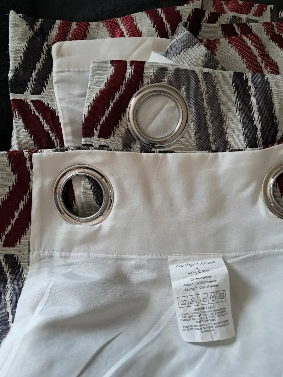 90x90 fully lined curtains - Image 3