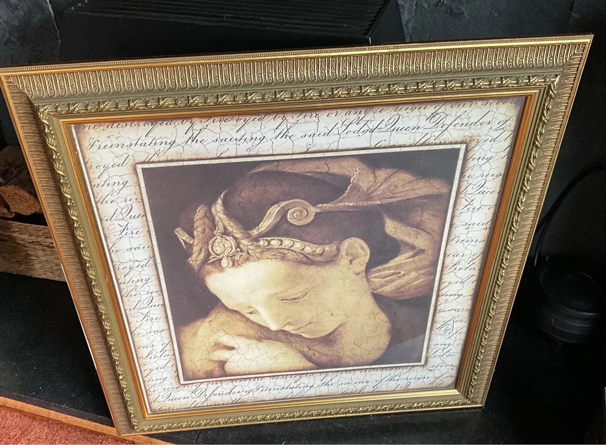 Large vintage Sid Dickens ‘Serene Grace’ Print - Image 4