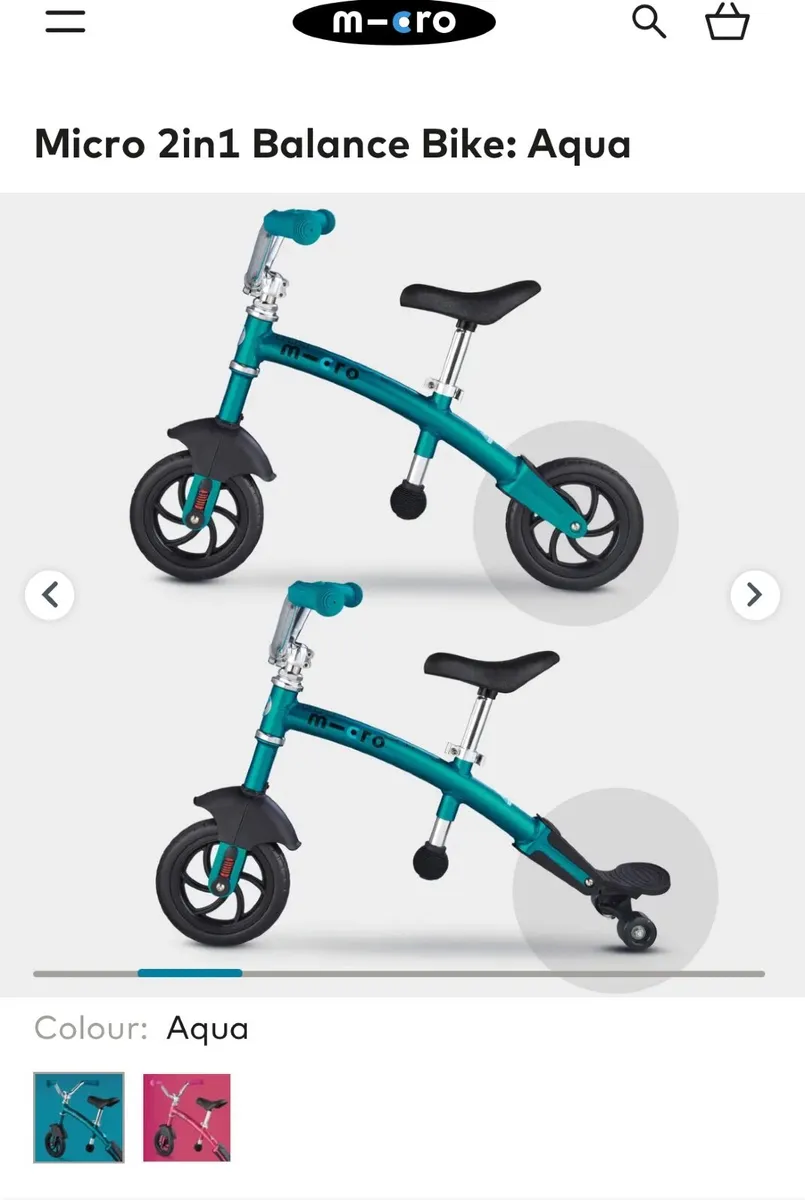 Balance bike micro - Image 1