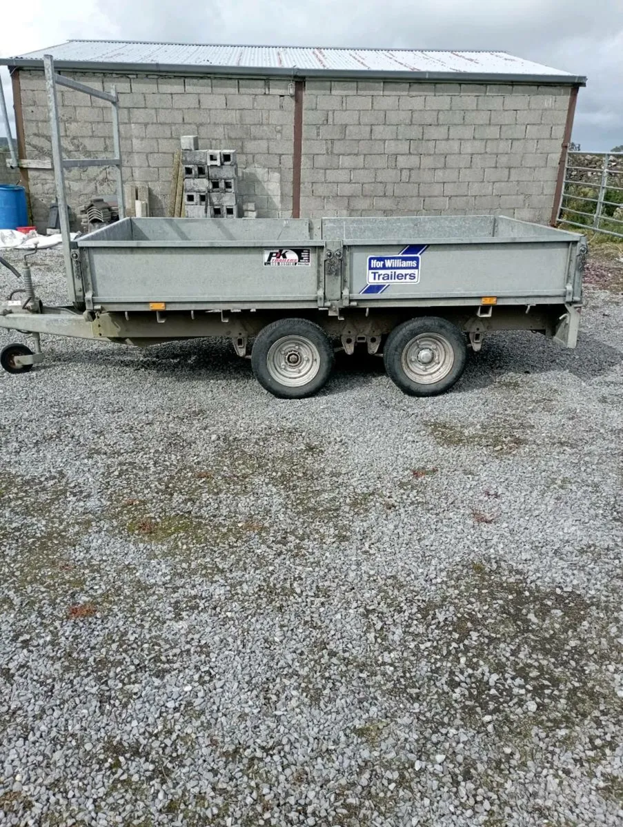 Ivor Williams 10 ft X5 ft 7 trailer - Image 1