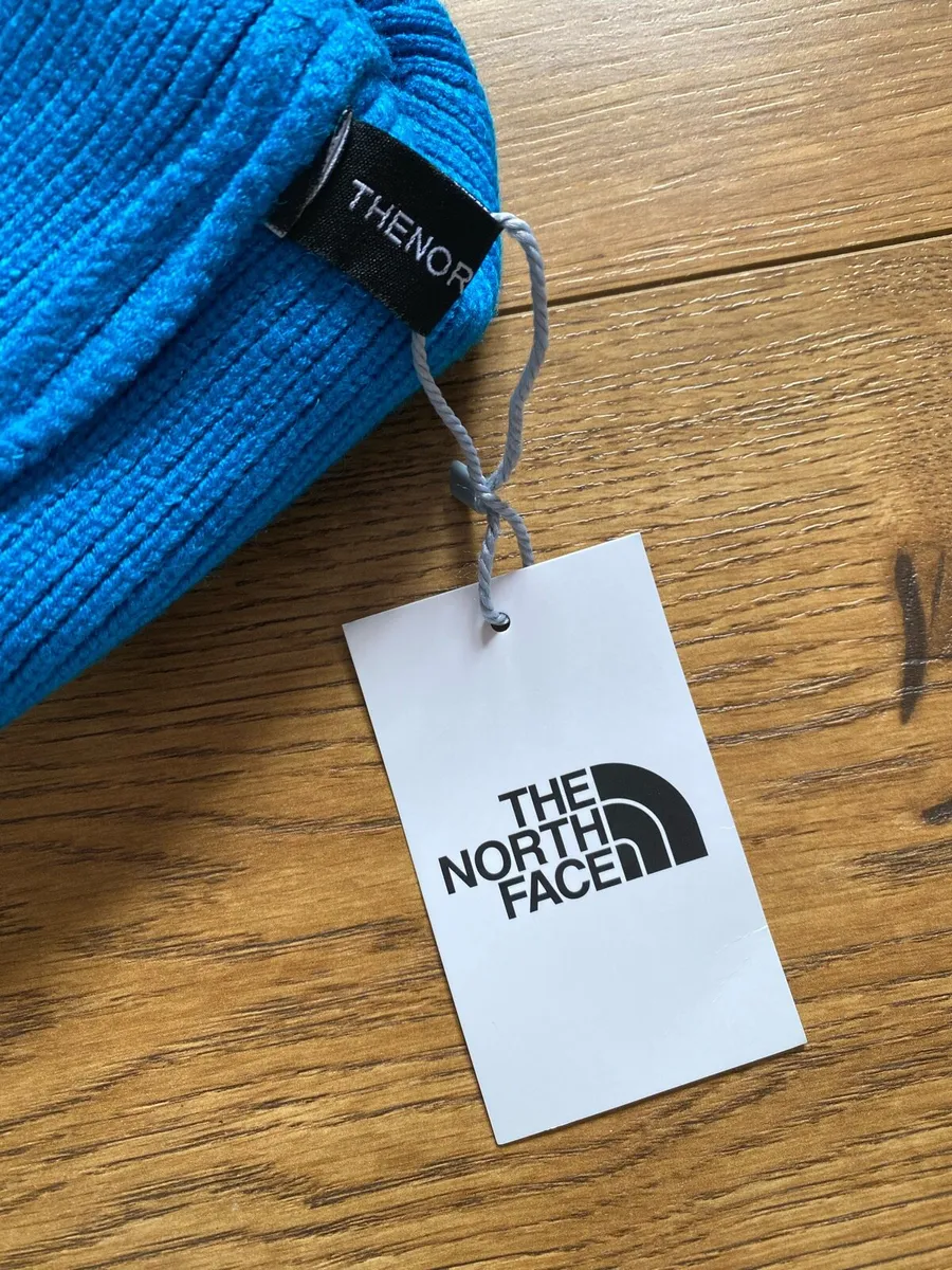 Brand New The North Face Blue Beanie Hat - Image 4
