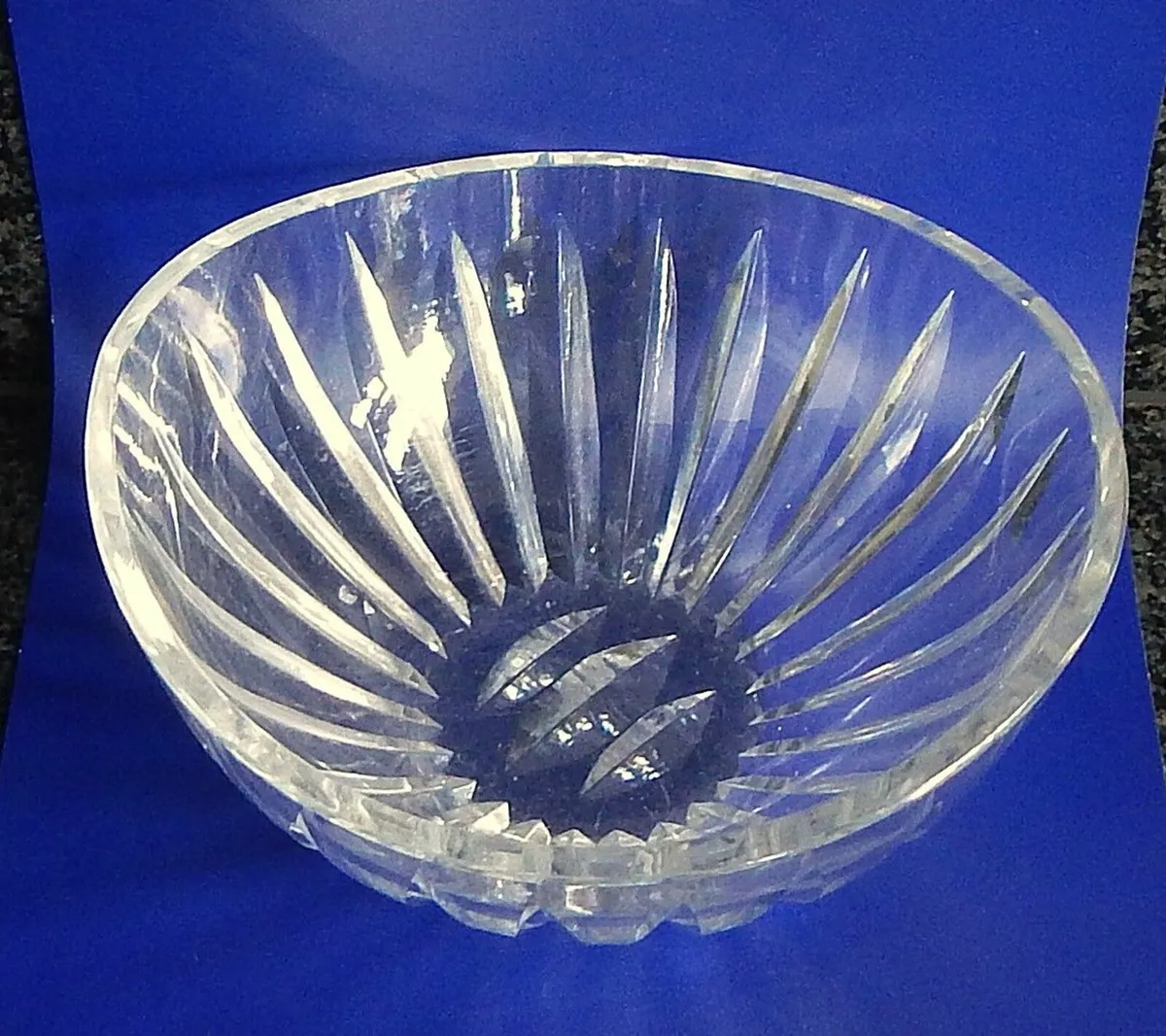 2 Vintage Waterford Crystal Bowls, Fruit & Boat - Image 4