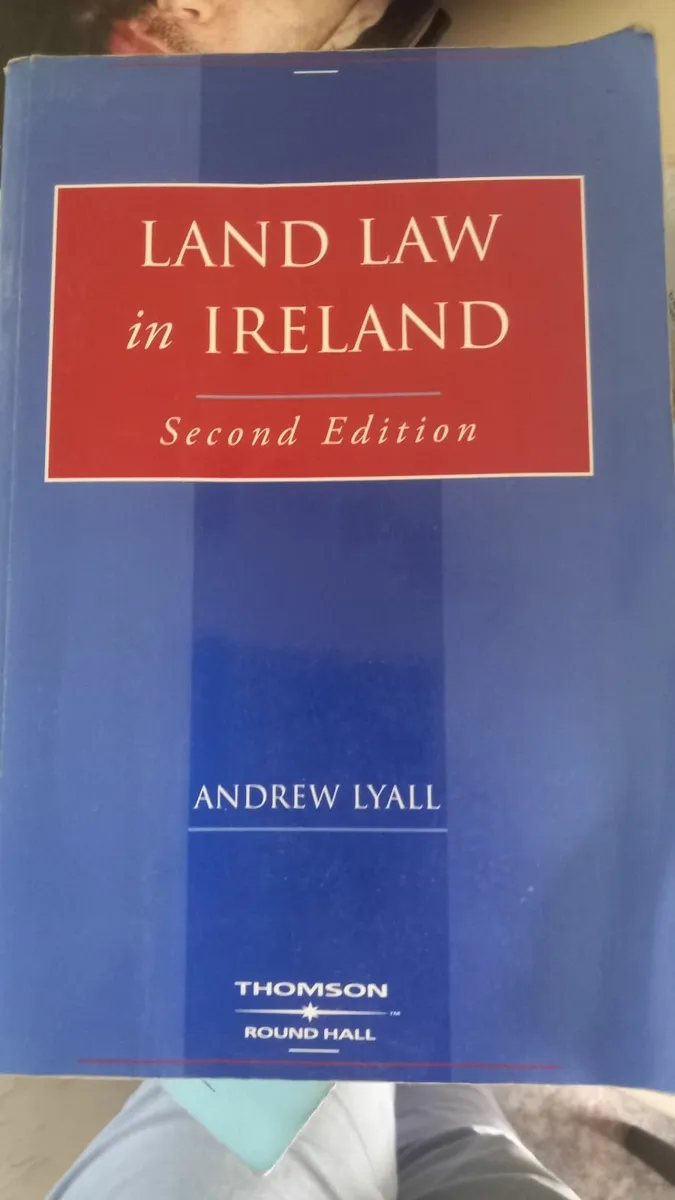 Land Law in Ireland , Andrew Lyall 2nd edition Tho