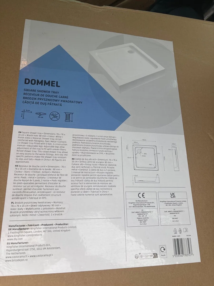 Shower tray - Image 1