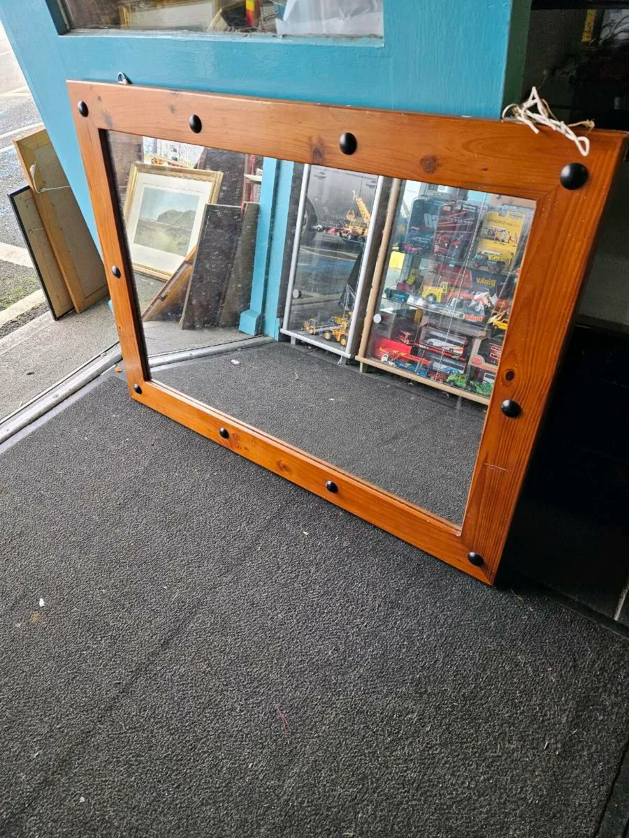 Pine Framed Mirror - Image 2