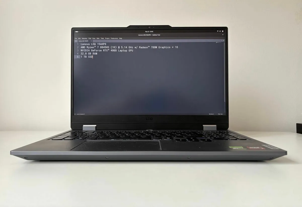 Lenovo LOQ 15AHP9 laptop - Image 1