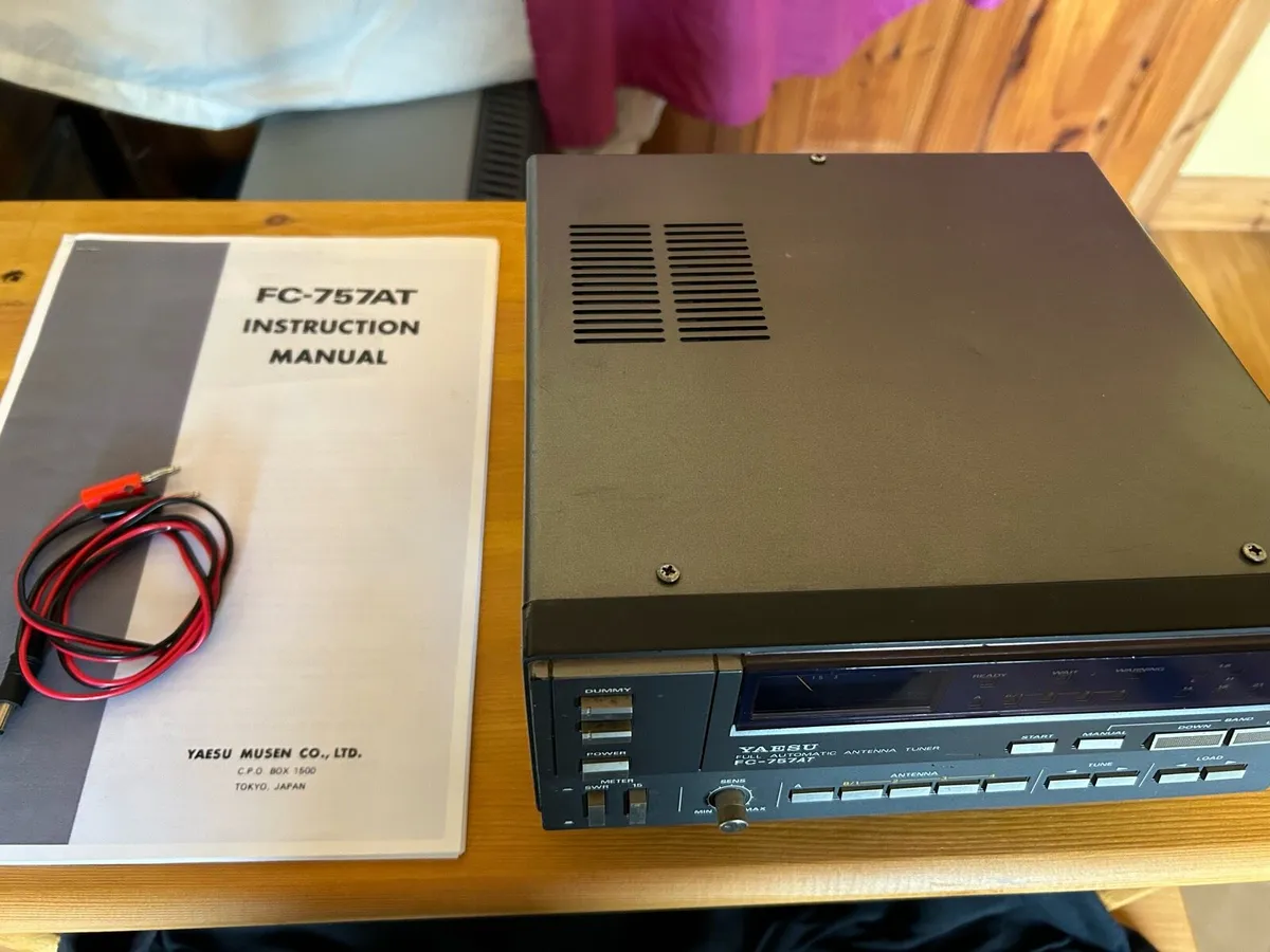 Ham radio Yaesu fc 757 auto atu - Image 3