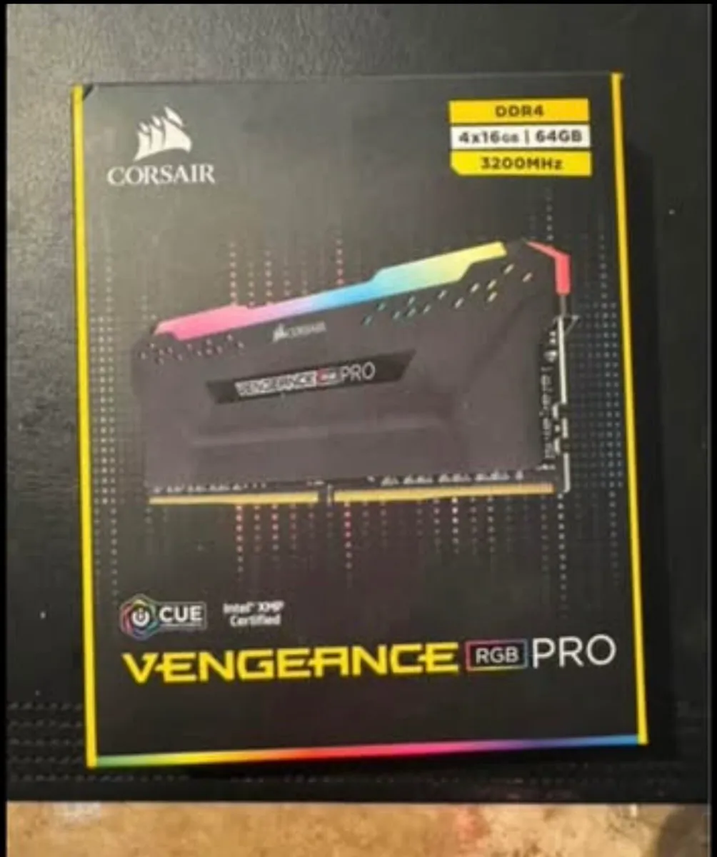 Corsair Vengeance RGB Pro  RAM 64GB DDR4 at 3200mz - Image 2