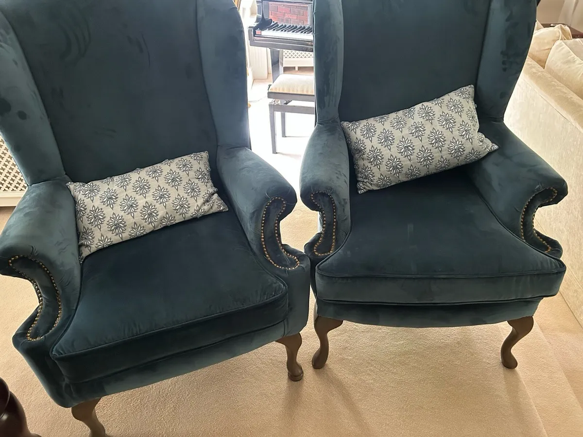 2 Doylestown Upholstered chairs for sale - Image 3