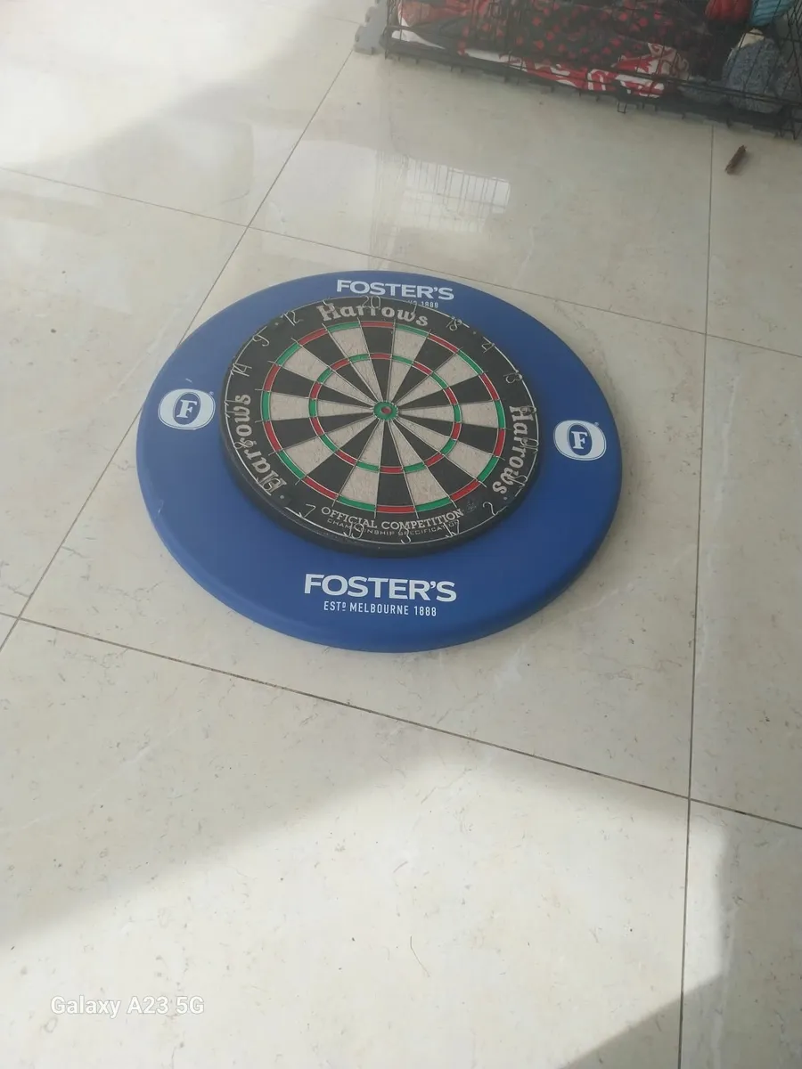 Dart board