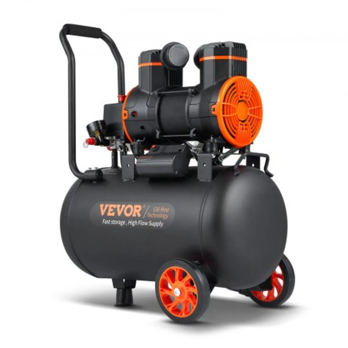 Air Compressor 9.3 Gallon 1800W 5.12 CFM@ 90PSI 70