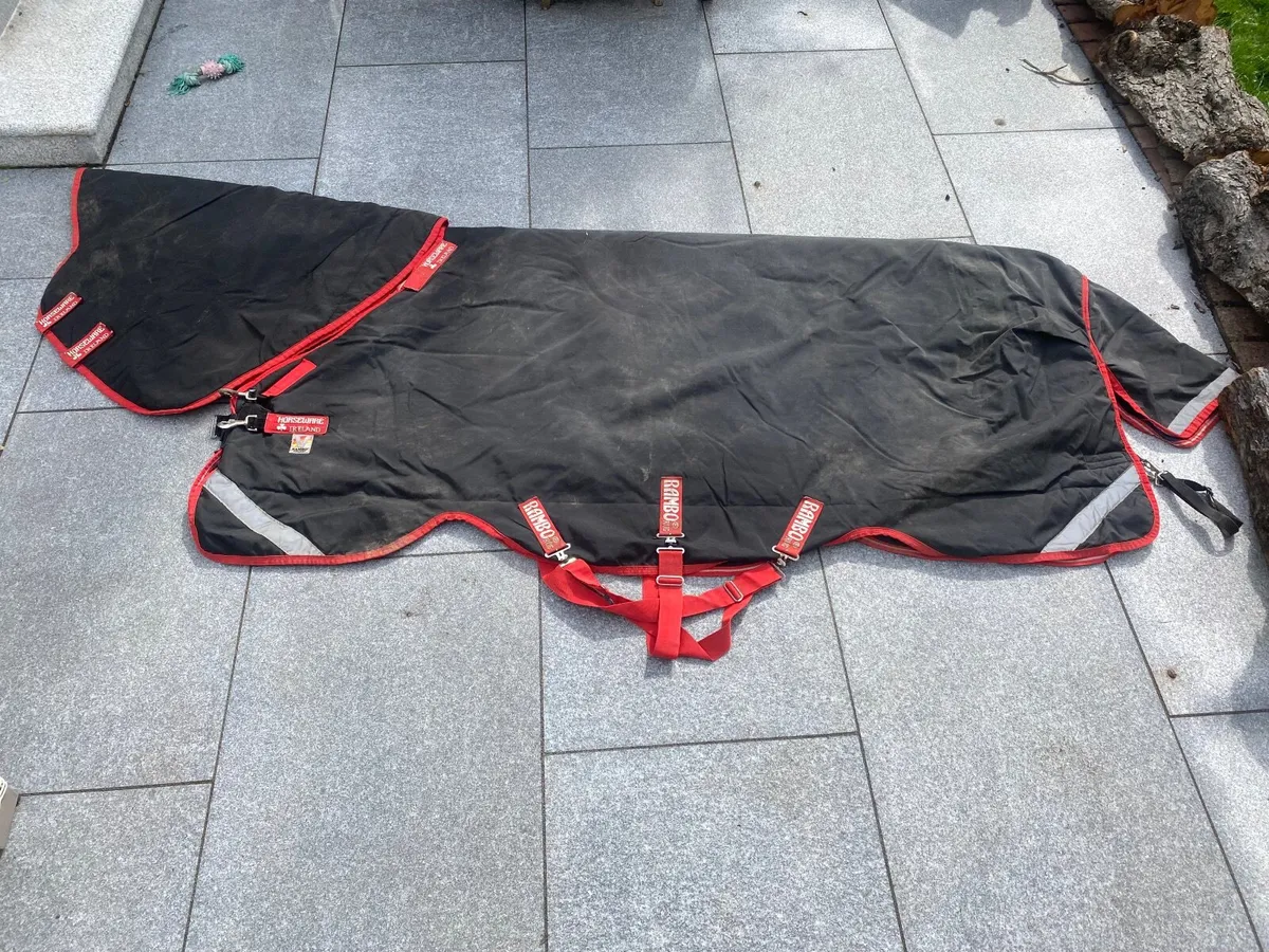 Rambo horse rug 7ft 450g - Image 1