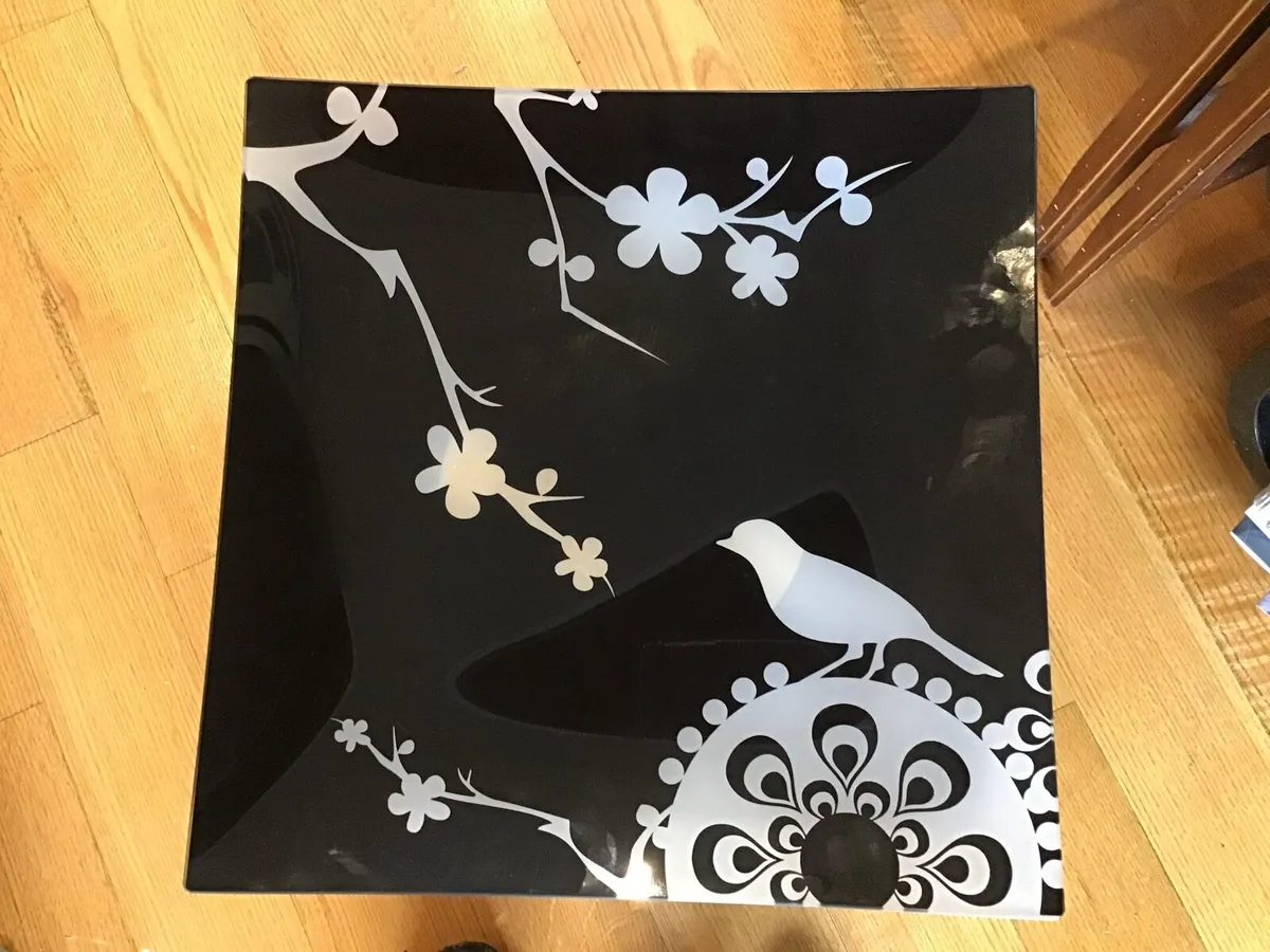 Ornamental Glass Plaque - Image 1
