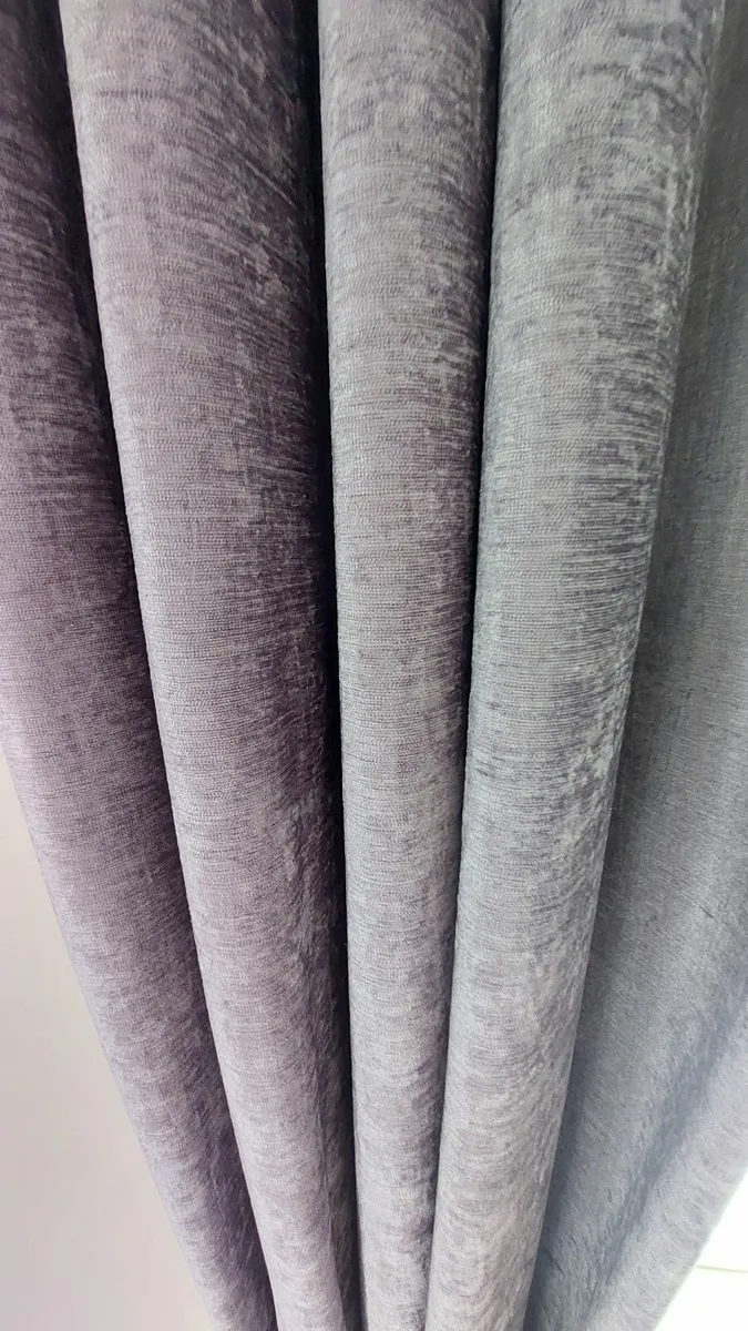 Curtains - Grey curtains with metal eylets - Image 4