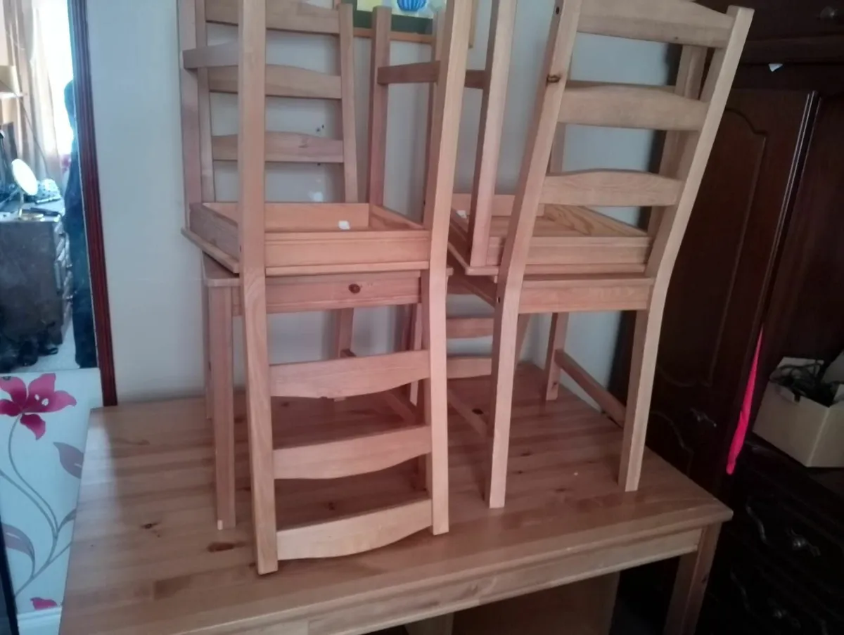 Table and chairs