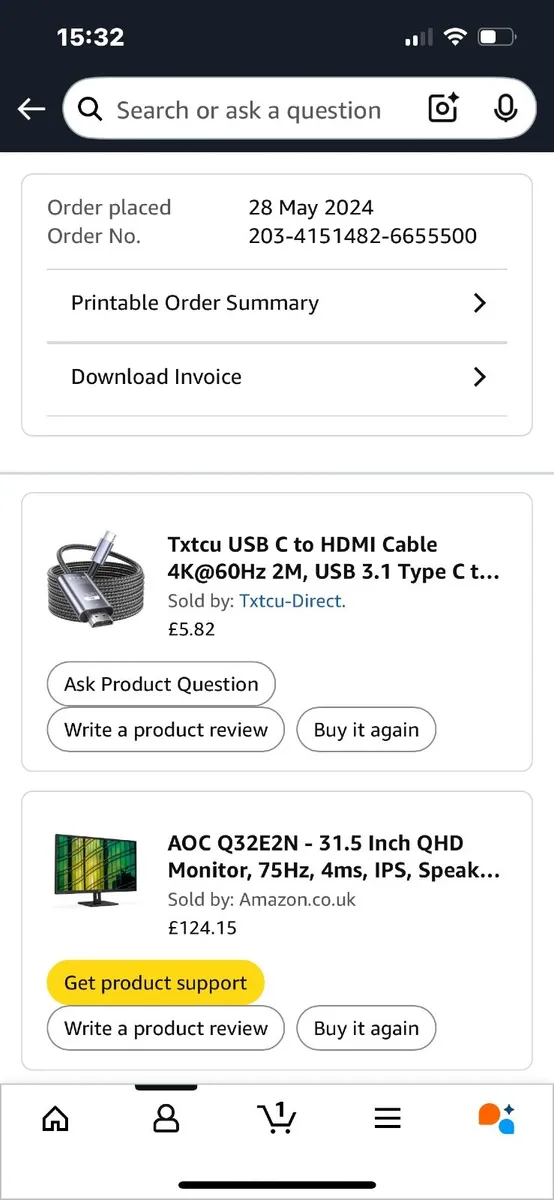 Monitor AOC Q32E2N - 31.5 Inch QHD - Image 4