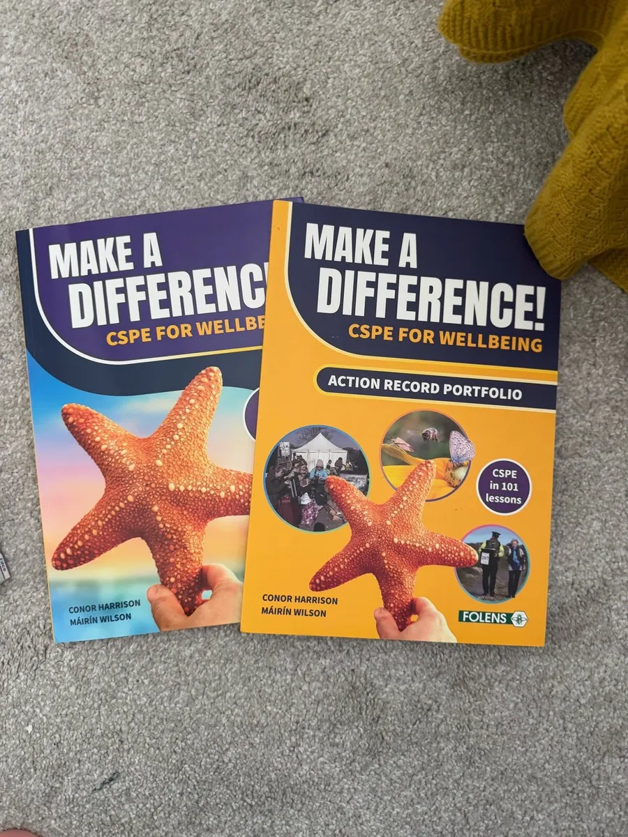 Make a difference Workbook and Textbook folens 6th