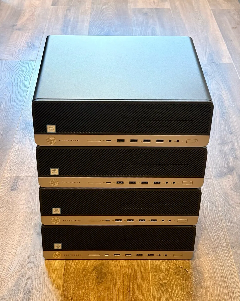 HP EliteDesk 800 G5 SFF Intel i7-9700 8 Cores 16GB - Image 1