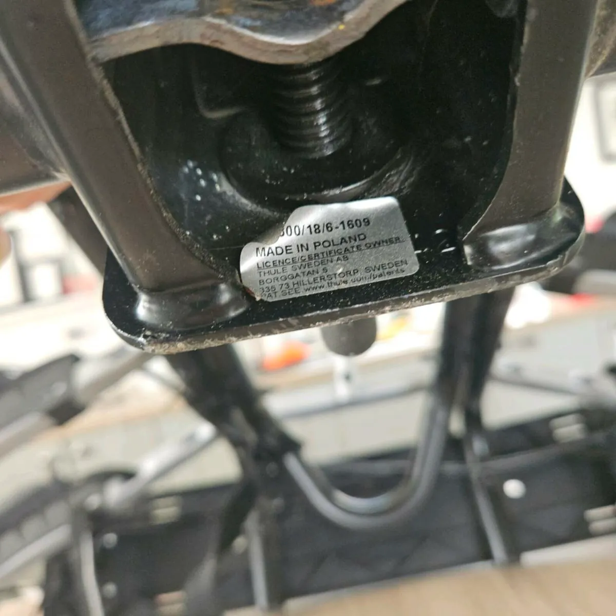 Thule 3 bike towbar carrier - Image 4