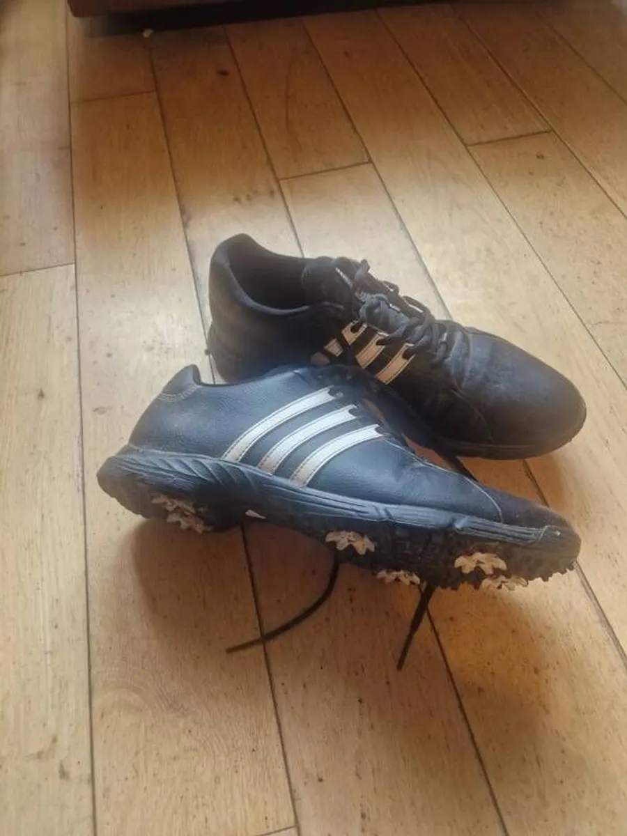 Adidas blackgolf shoes - Image 2