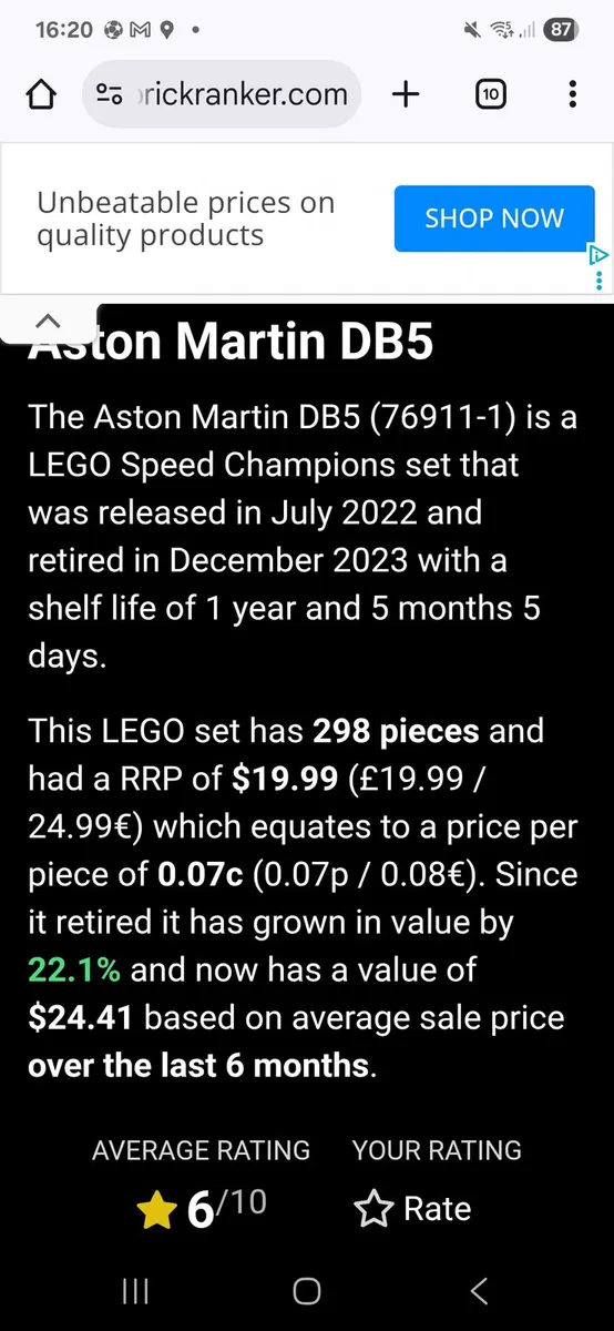 Lego 76911 Retired Set - Image 2