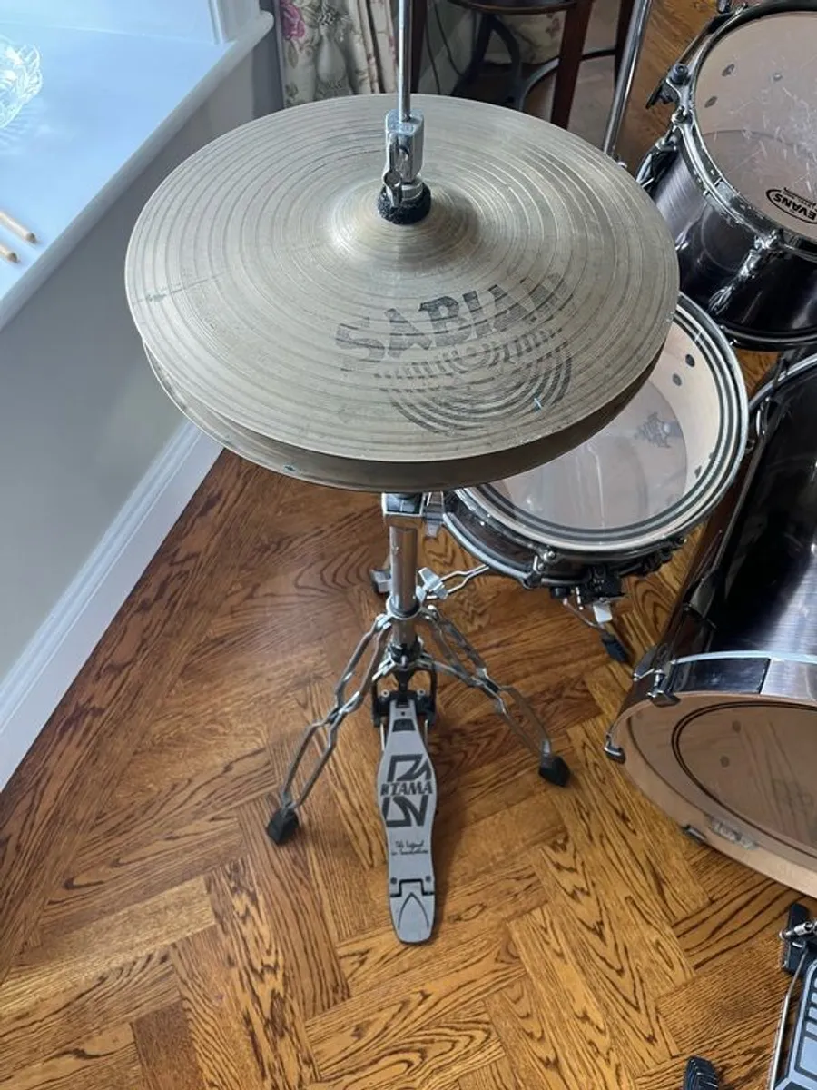 Drum Kit with Hard Cases - Image 4