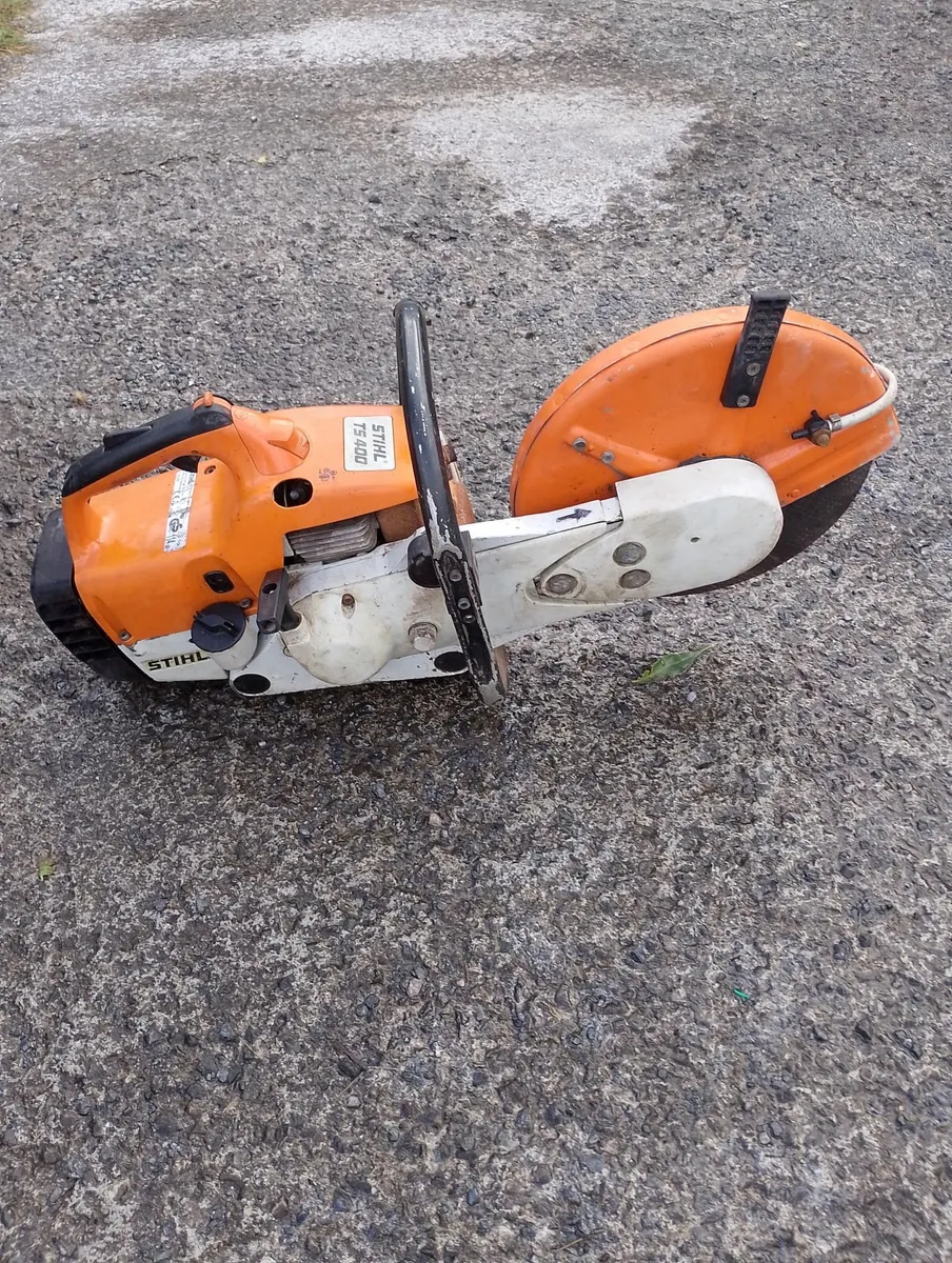 Stihl TS400 consaw - Image 2