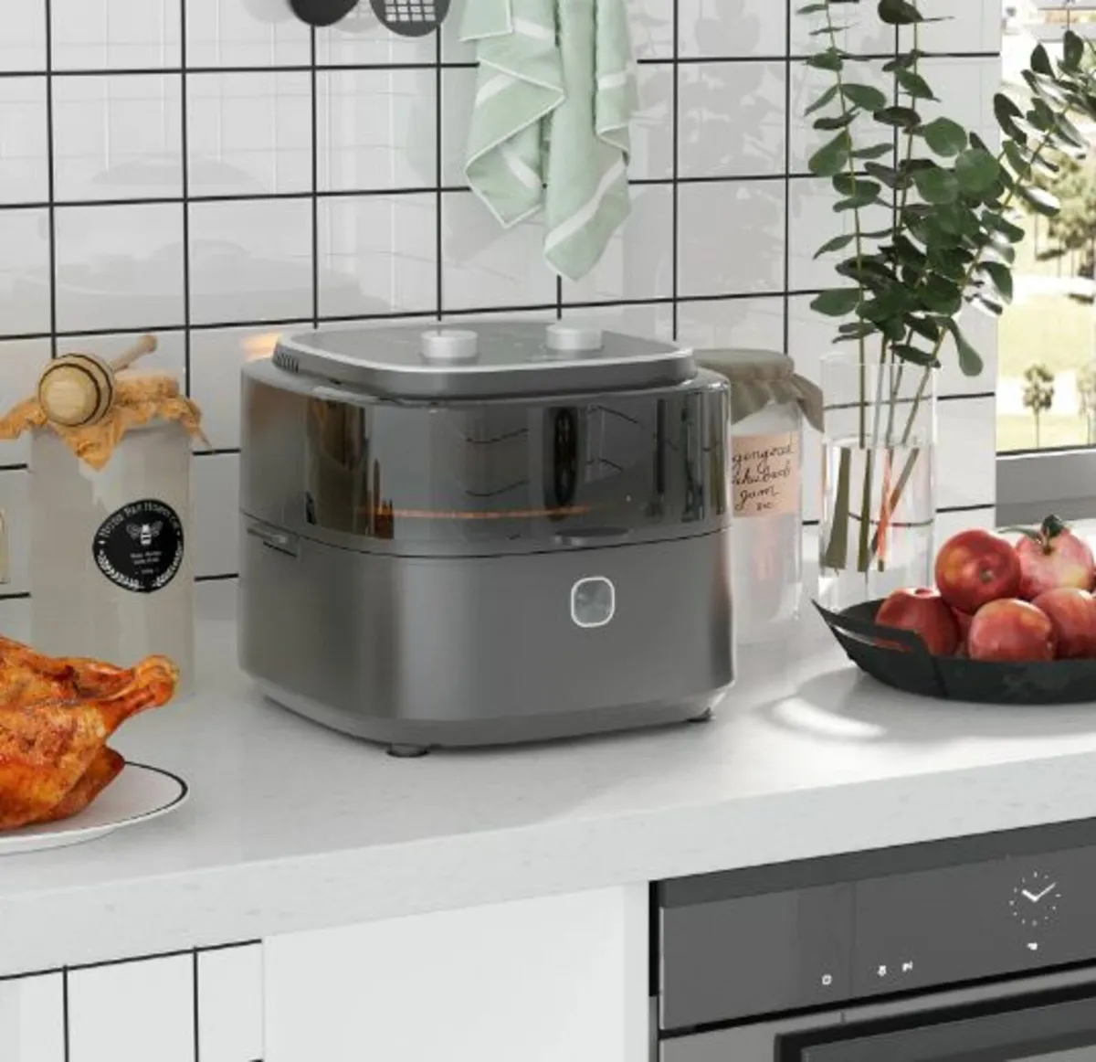 6.5L Family Size Air Fryer Oven with Rapid Air - Image 4