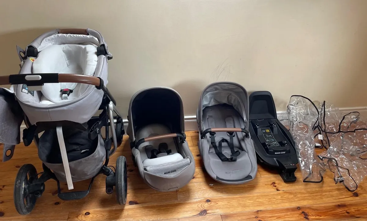 MAXI COSI Double Buggy stroller travel system - Image 2