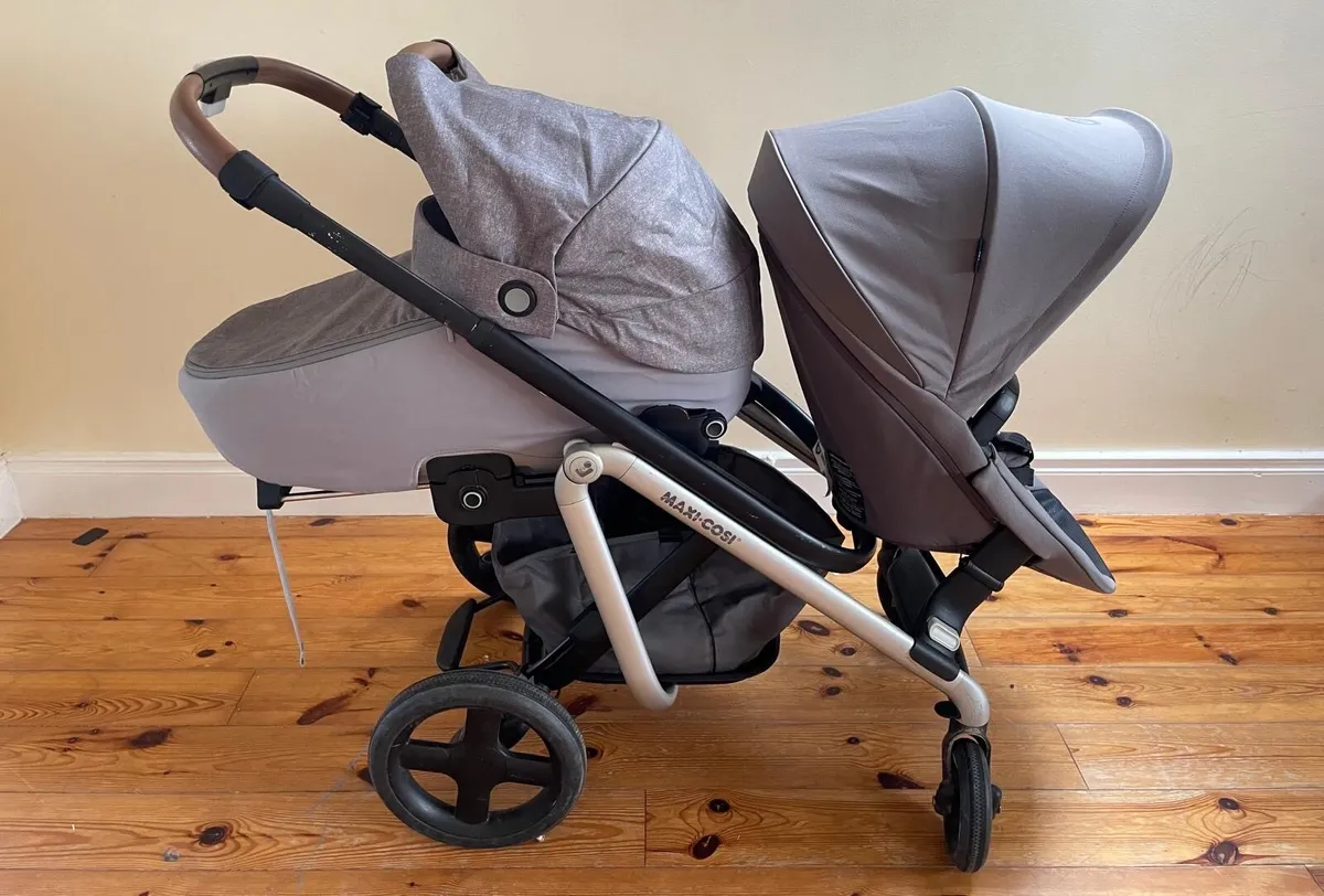 MAXI COSI Double Buggy stroller travel system - Image 4