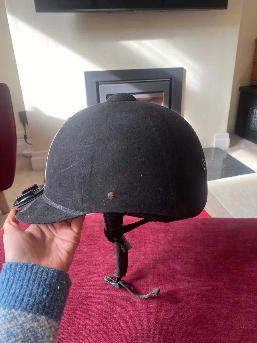 TUV horse riding helmet, Go Pro attachment - Image 4