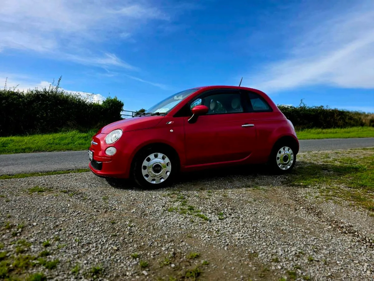 Fiat 500 Red AUTOMATIC Ladybug 🐞 – 2016 – 53k km - Image 1