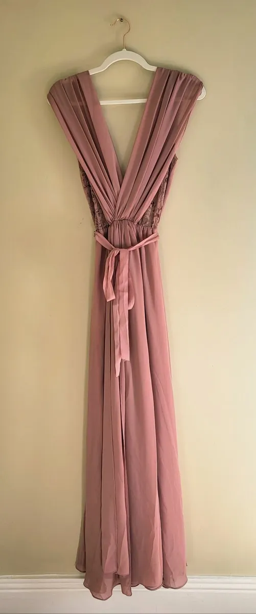 Elegant Mauve Bridesmaid Dresses – Sizes XS, M, XL - Image 2