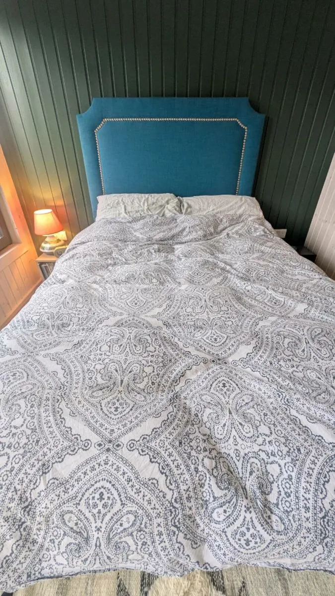 Beautiful Double Bed + Headboard - Image 2