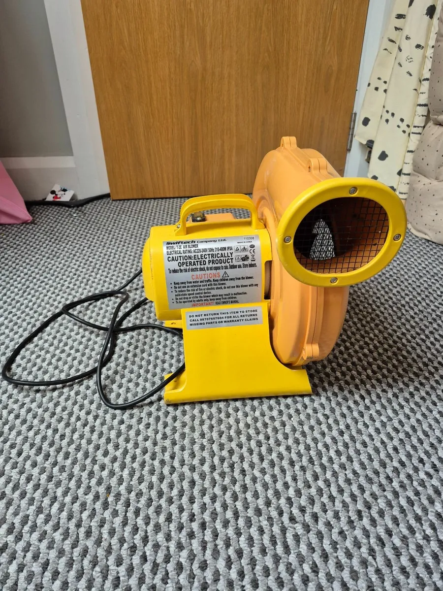Air blower for bouncy castle - Image 1