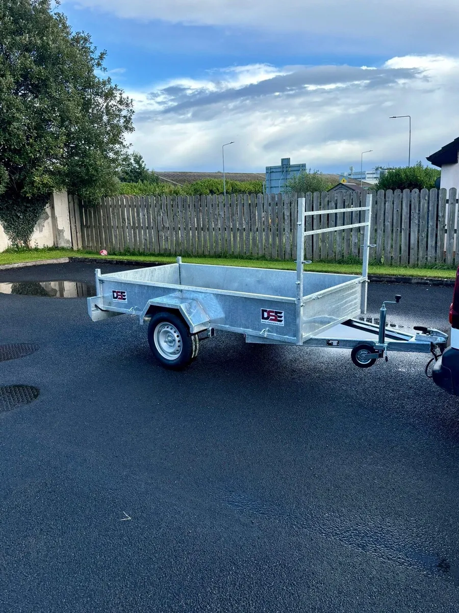 New galvanised car trailer 8x4 - Image 3