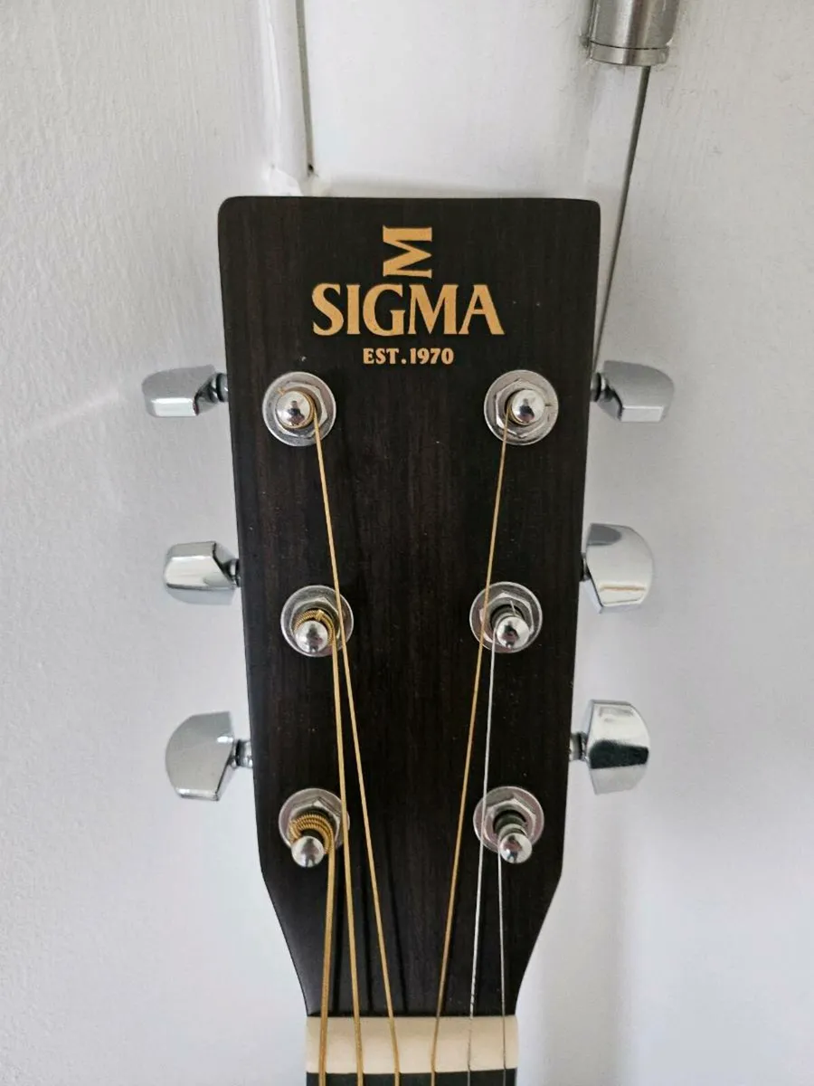 Sigma Semi Acoustic Guitar - Image 2