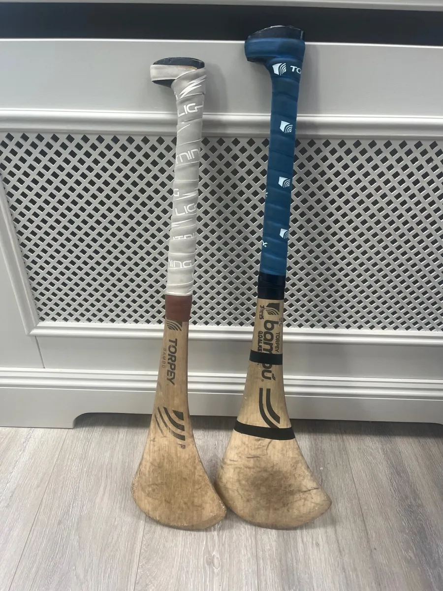 Two Torpey bamboo Hurls - Image 1