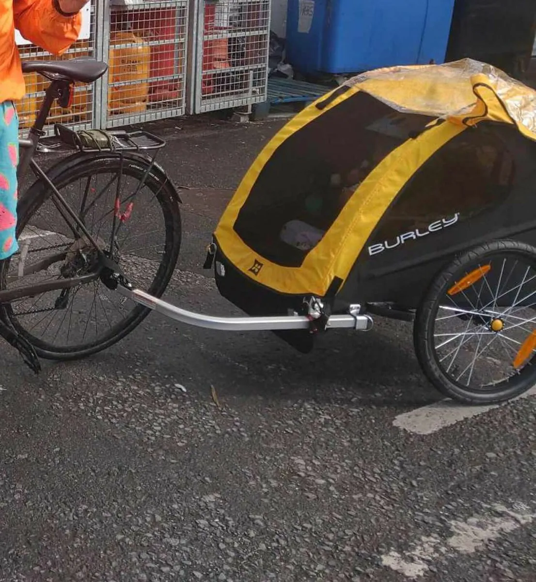 Bike Trailer Burley Bee Two Seater 2-Seater - Image 3