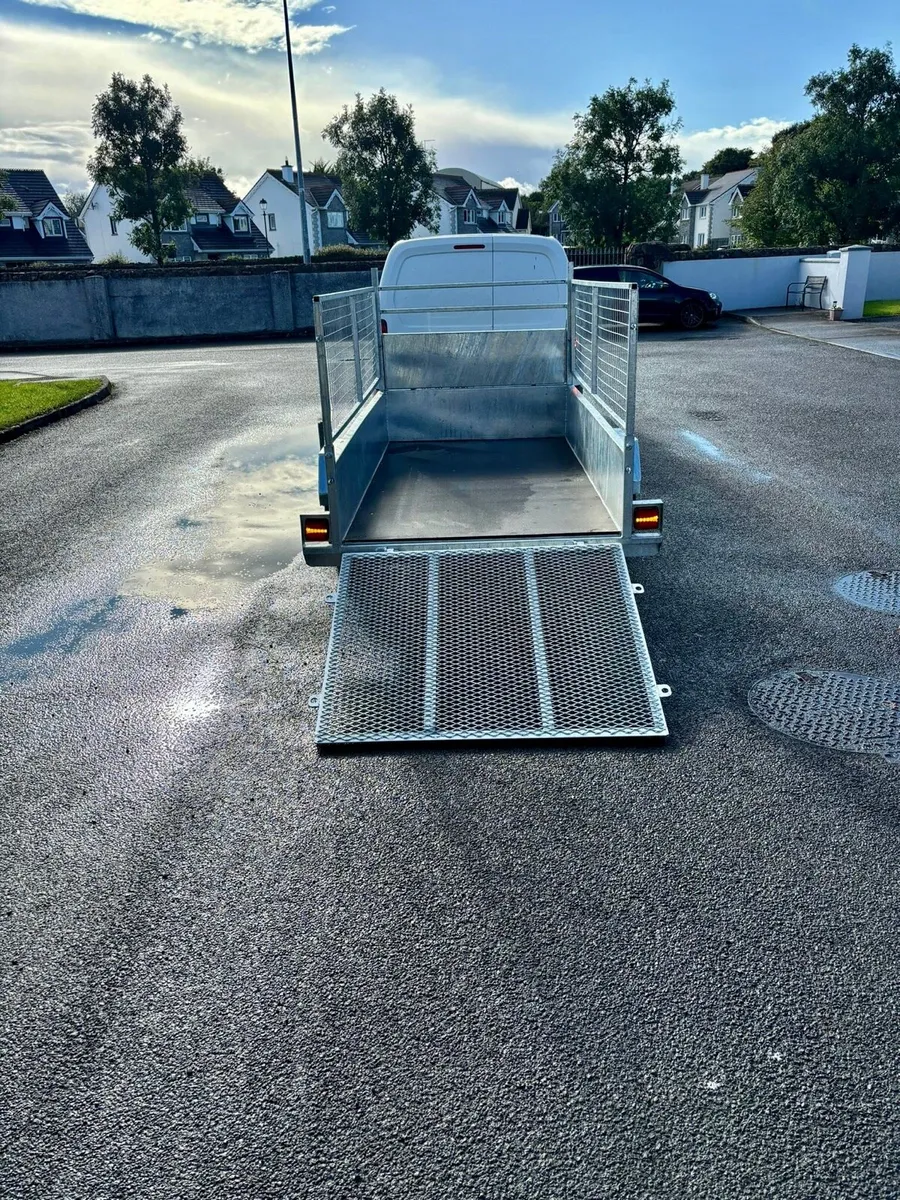 New galvanised car trailer 8x4 - Image 4
